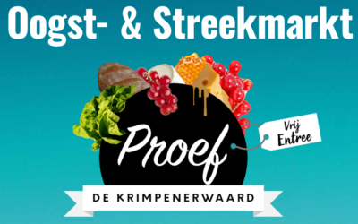 11 okt – Oogst- & Streekmarkt ‘Proef de Krimpenerwaard’