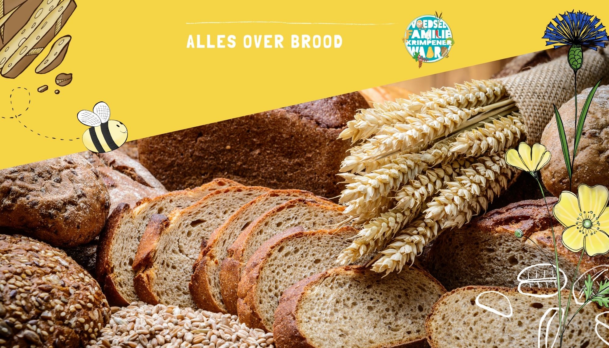 Waar komt ons brood vandaan? - groep 1,2 - Voedselfamilie Krimpenerwaard